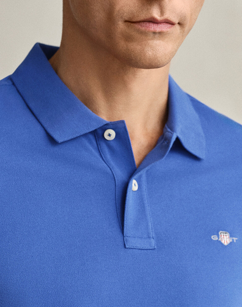 GANT БЛУЗА KMREG SHIELD SS PIQUE POLO