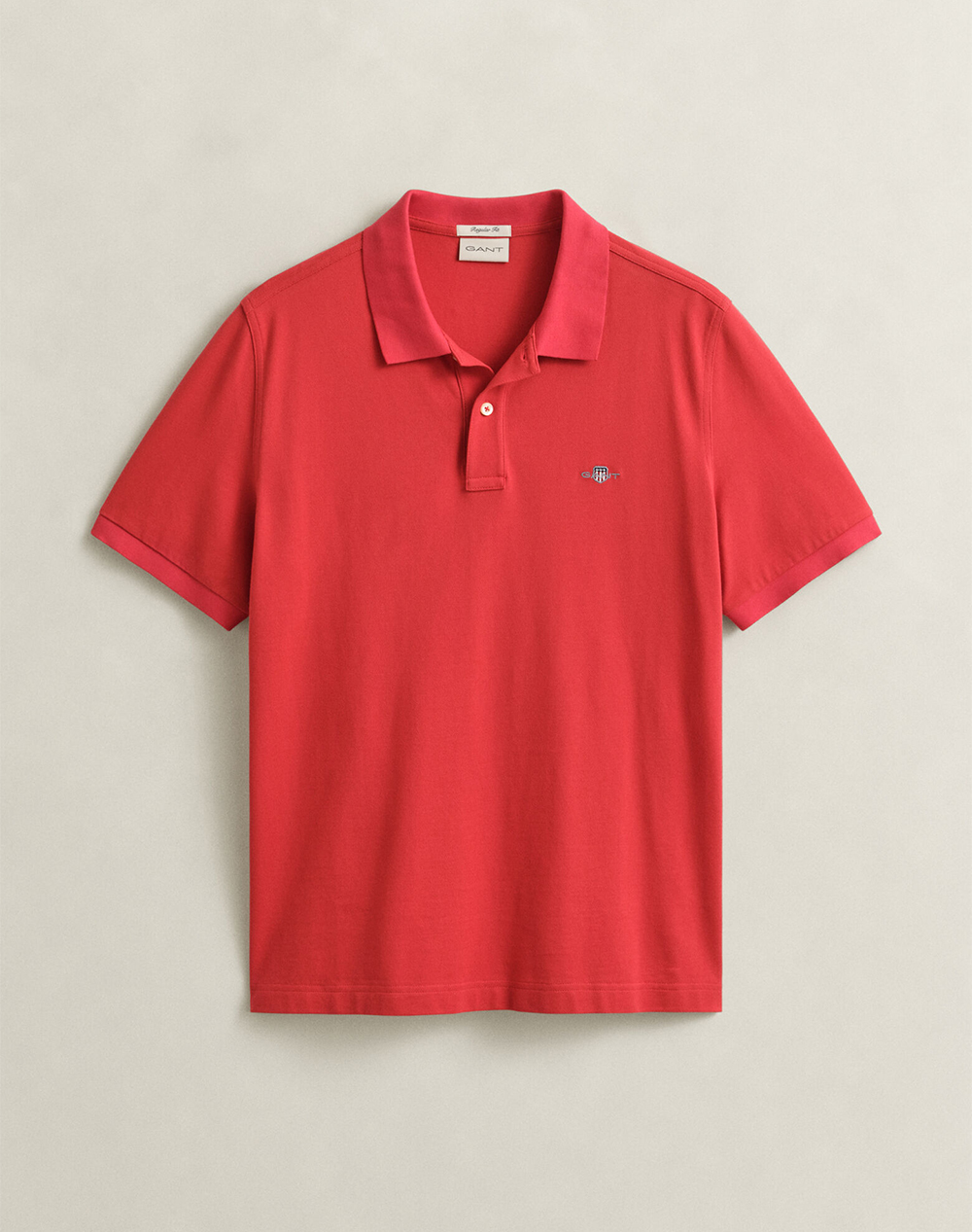 GANT БЛУЗА KMREG SHIELD SS PIQUE POLO
