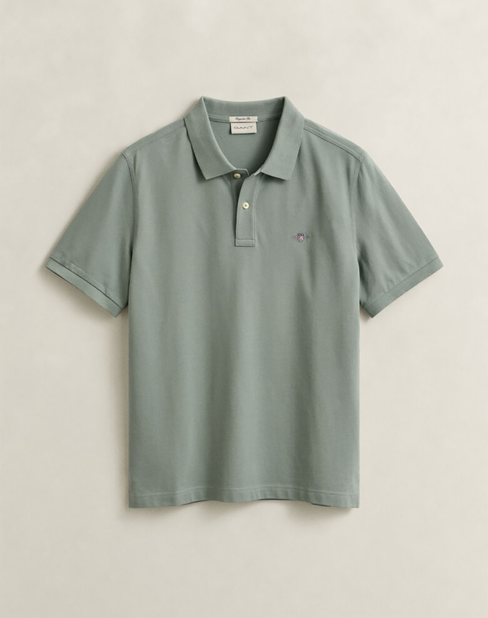 GANT БЛУЗА KMREG SHIELD SS PIQUE POLO