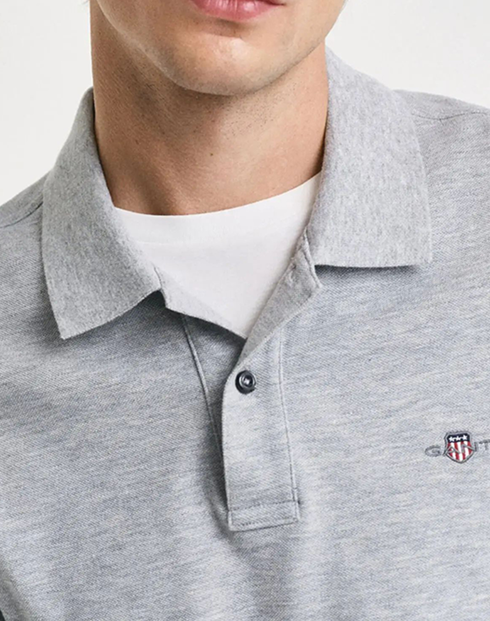 GANT БЛУЗА KMREG SHIELD SS PIQUE POLO