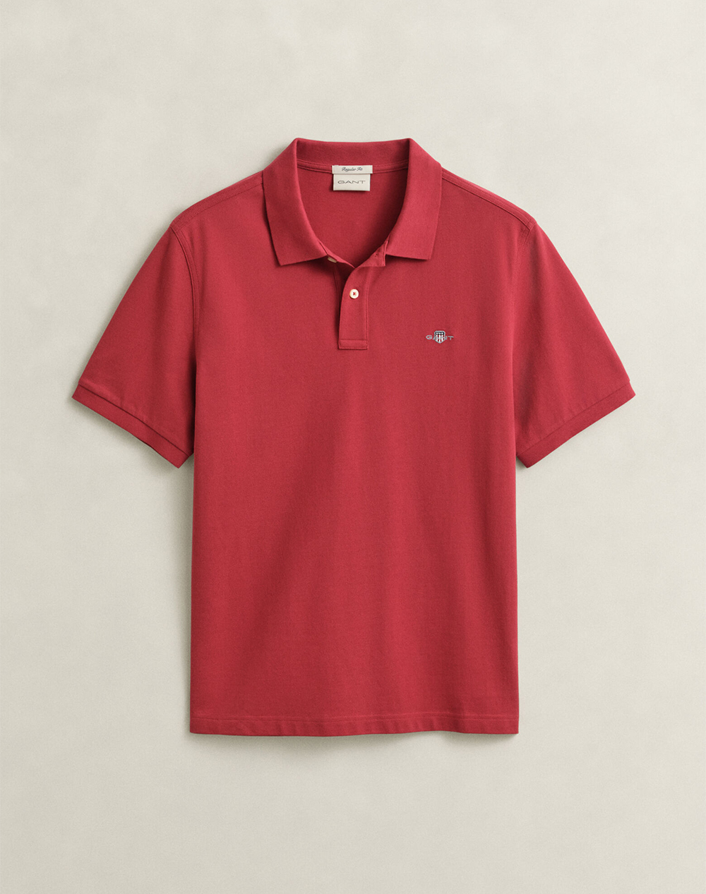 GANT БЛУЗА KMREG SHIELD SS PIQUE POLO