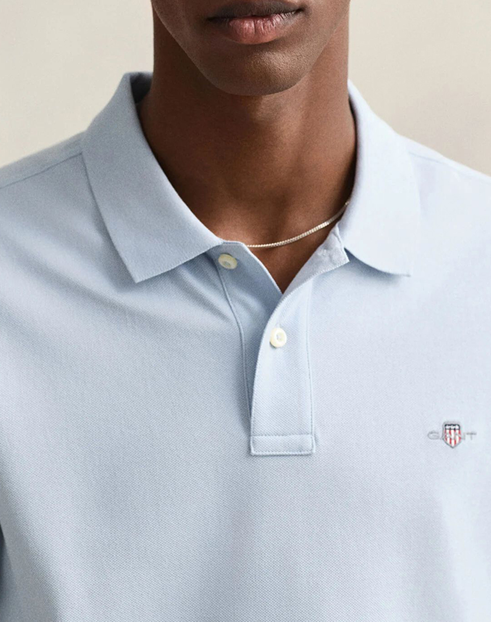 GANT БЛУЗА KMREG SHIELD SS PIQUE POLO