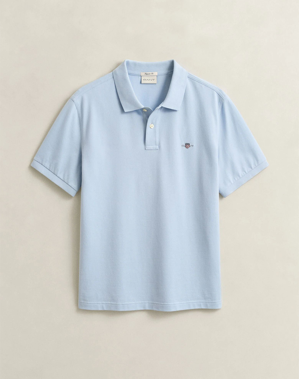 GANT БЛУЗА KMREG SHIELD SS PIQUE POLO