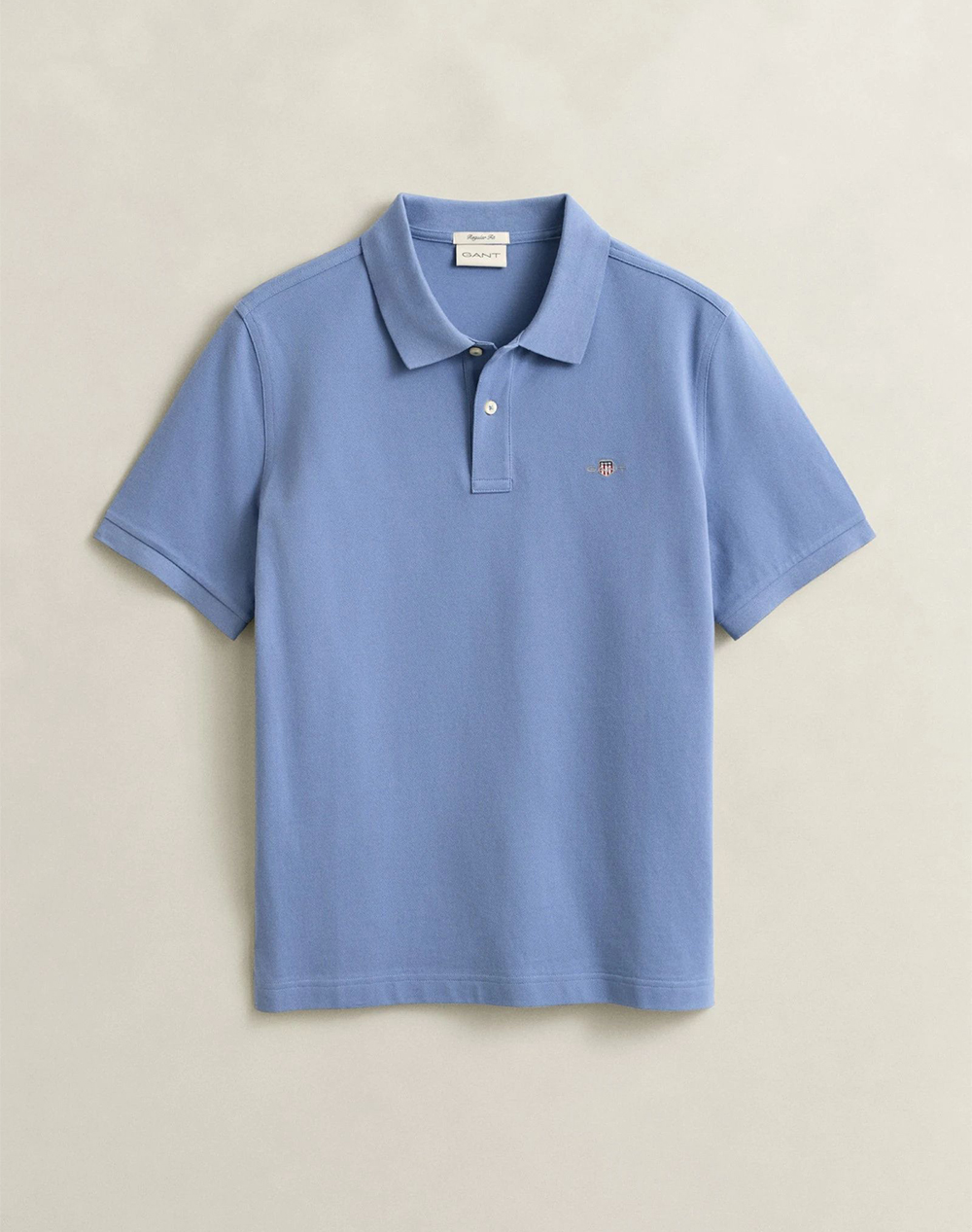 GANT БЛУЗА KMREG SHIELD SS PIQUE POLO