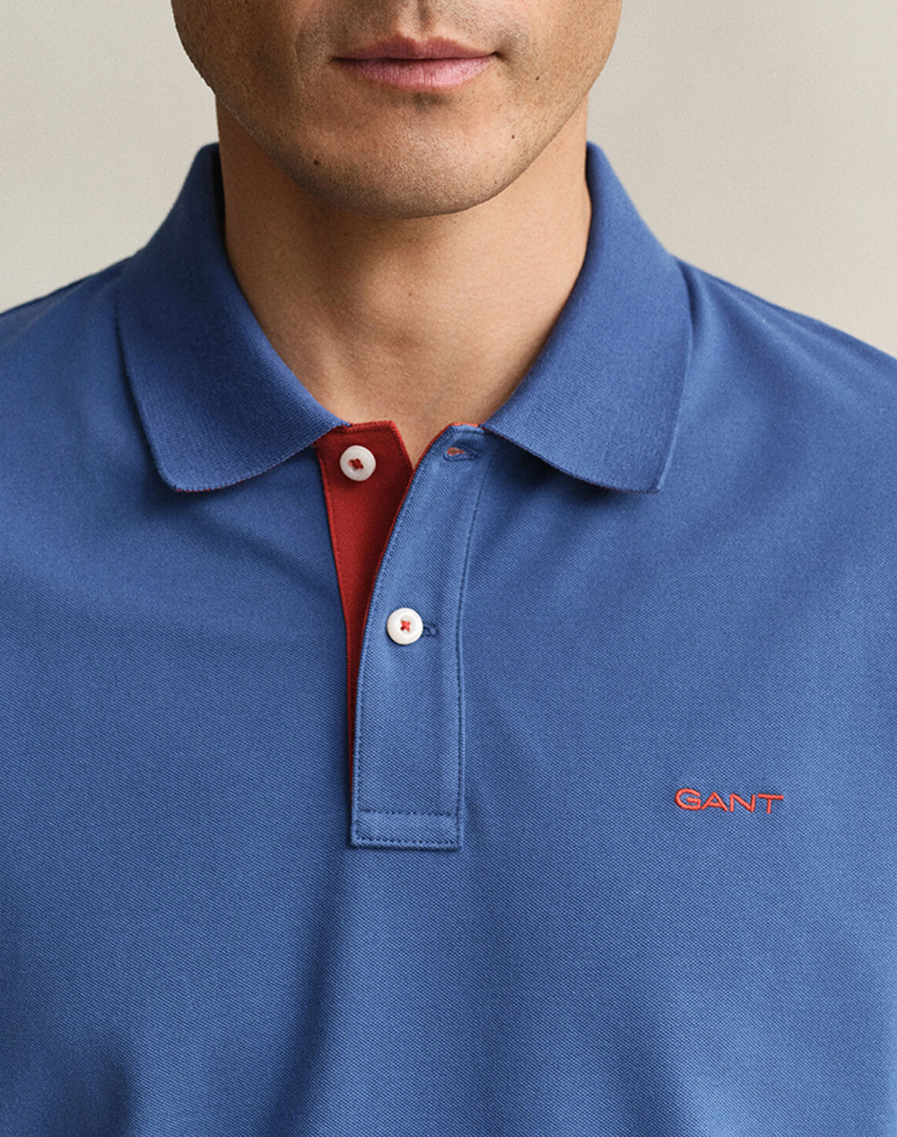 GANT BLOUSE ΚΜ REG CONTRAST PIQUE SS POLO