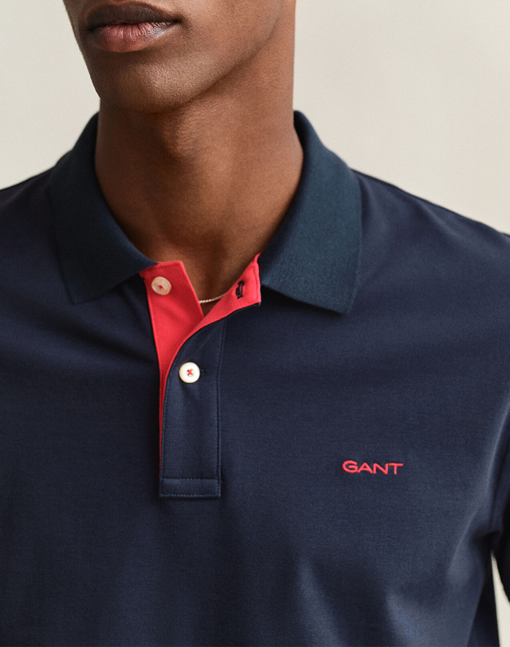 GANT BLOUSE ΚΜ REG CONTRAST PIQUE SS POLO