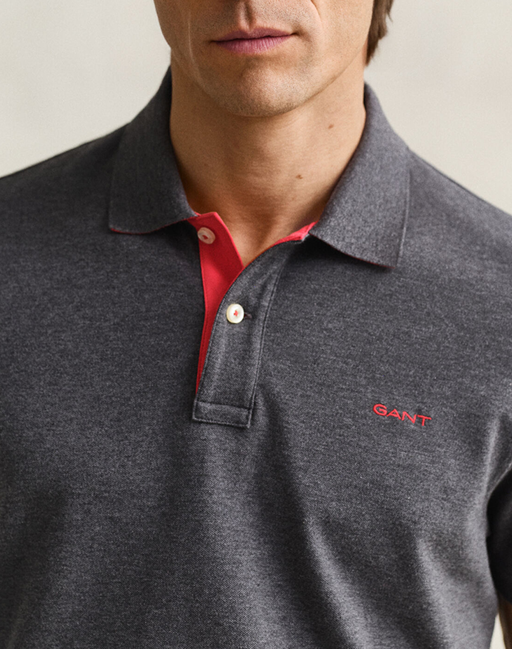 GANT BLOUSE ΚΜ REG CONTRAST PIQUE SS POLO