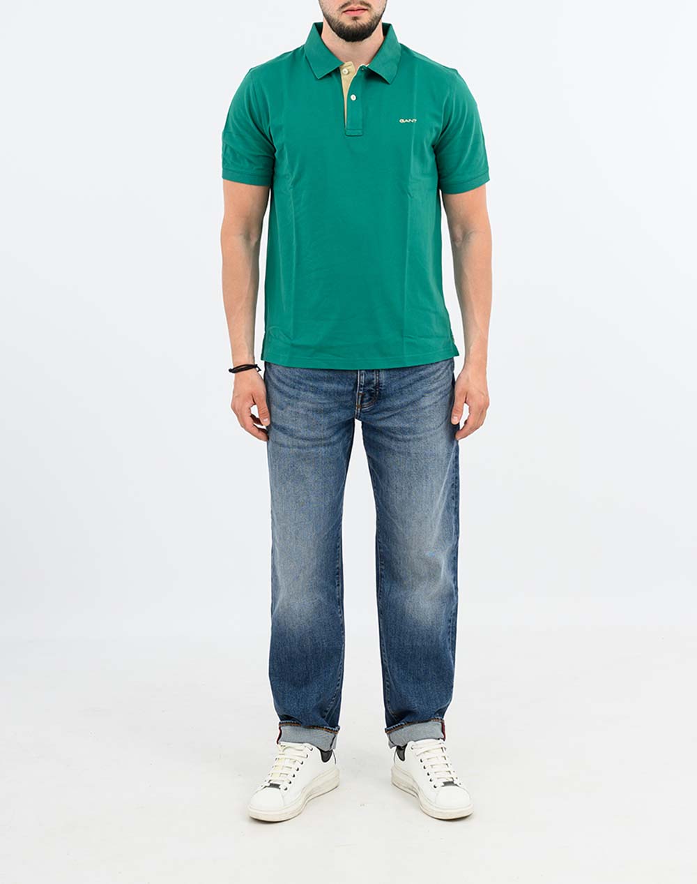 GANT BLOUSE ΚΜ REG CONTRAST PIQUE SS POLO
