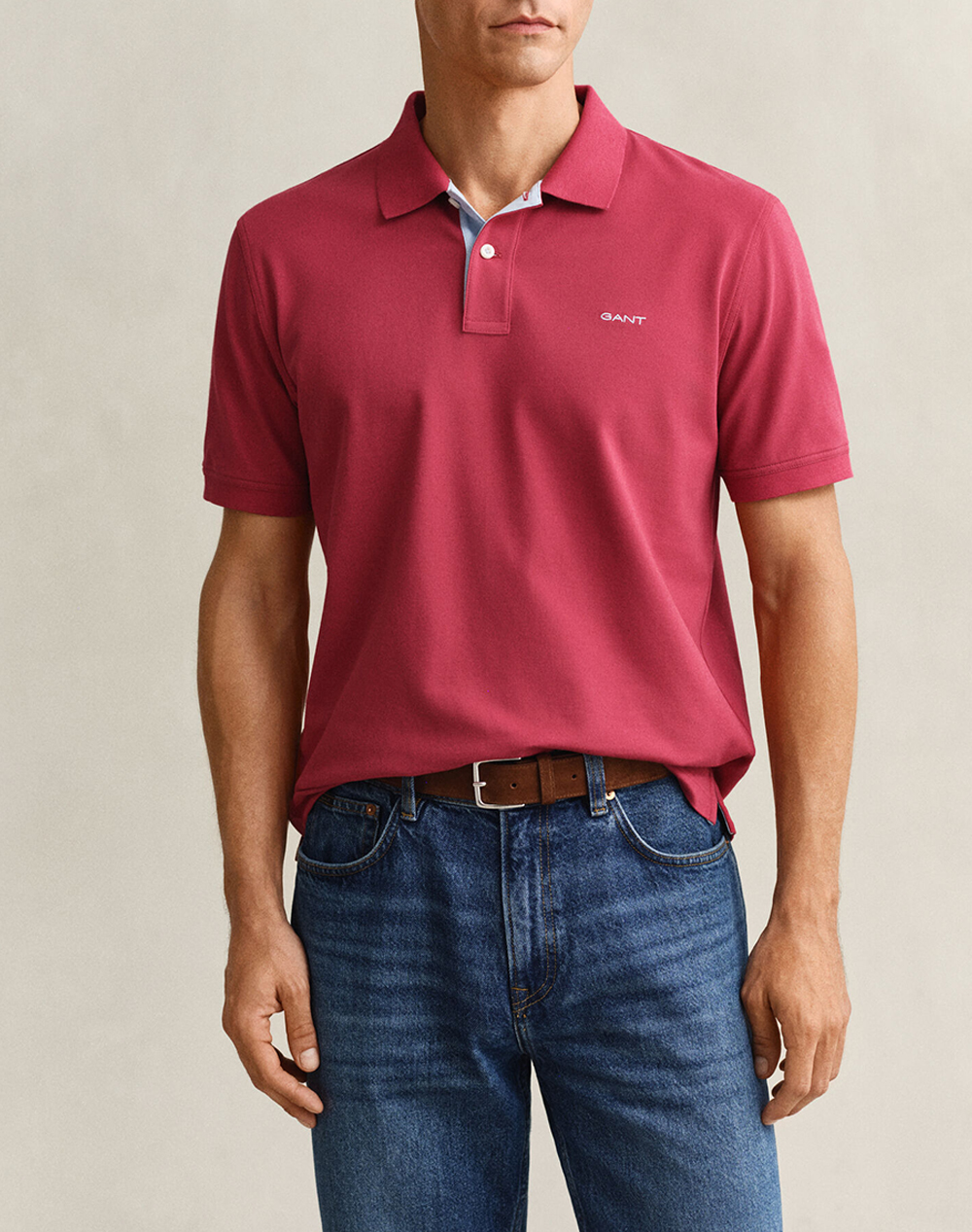 GANT BLOUSE ΚΜ REG CONTRAST PIQUE SS POLO