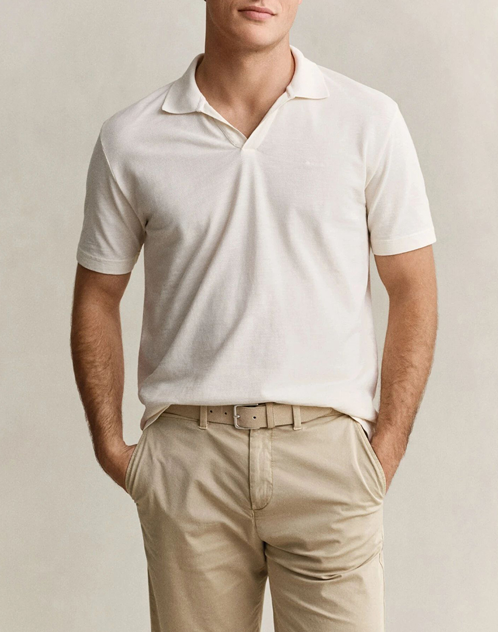 GANT BLOUSE KM WASHED SLUB SS POLO