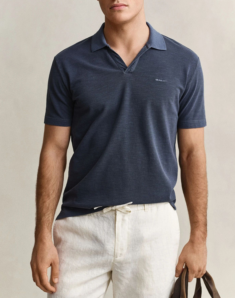GANT BLOUSE KM WASHED SLUB SS POLO