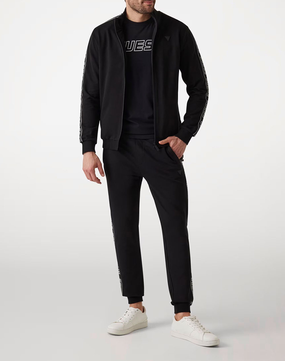 GUESS FULL ZIP NEW ARLO SWEATSHIRT МЪЖКИ СУИТШЪРТ