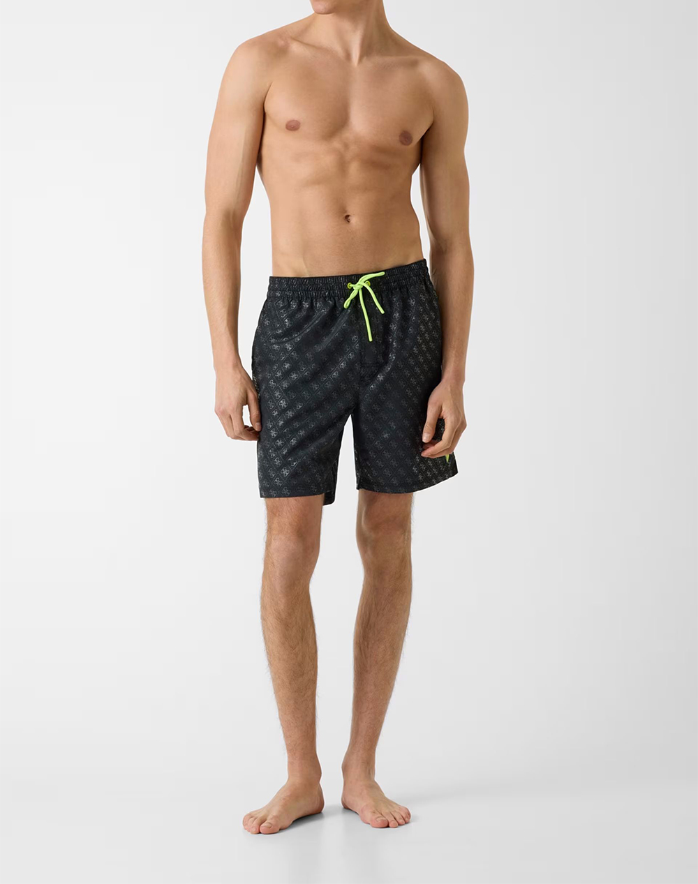 GUESS SWIMTRUNK NEW 4G LOGO MEDIUM МЪЖКИ БАНСКИ