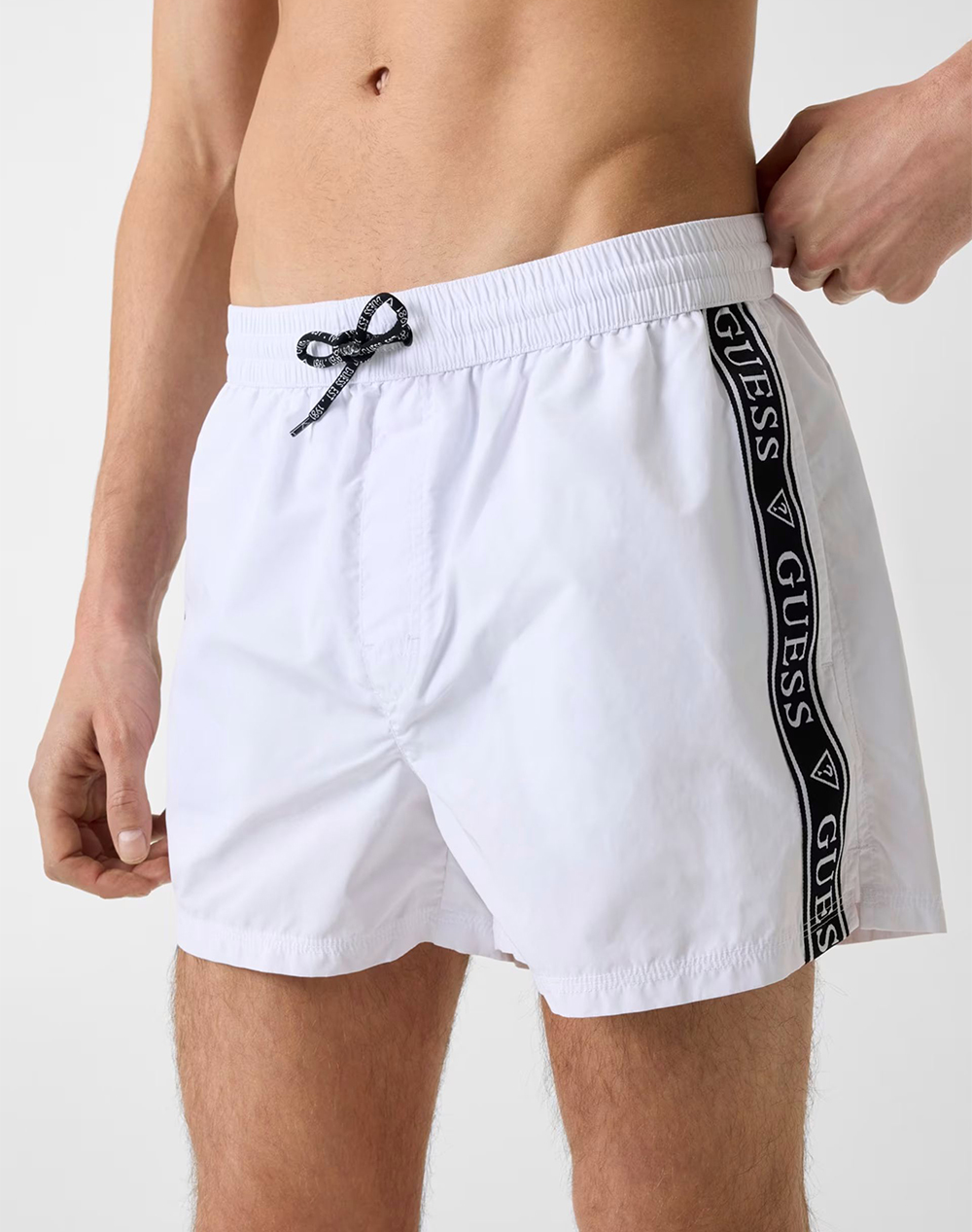 GUESS SWIMTRUNK LOGO TAPE MEDIUM MENS SWIMSUIT