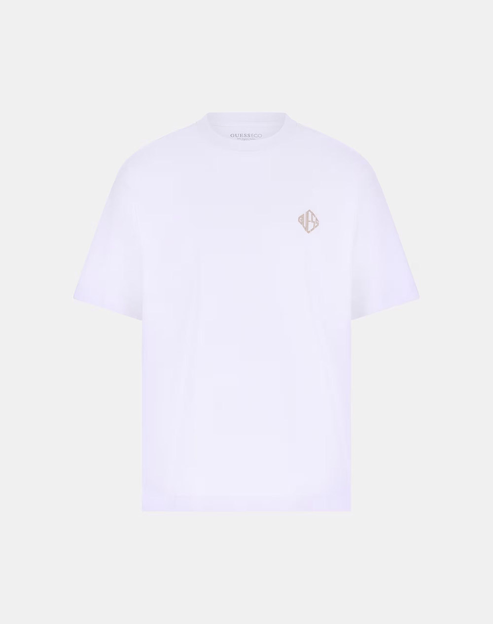 GUESS SS CN DIAMANTE LOGO TEE MENS BLOUSE