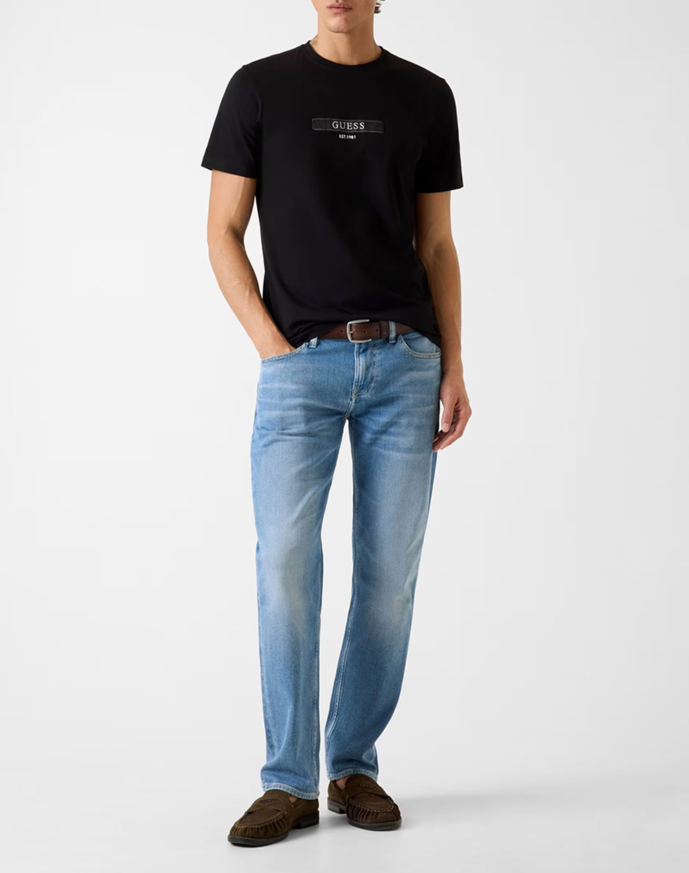 GUESS SS CN LOGO BOX TEE МЪЖКА ТЕНИСКА