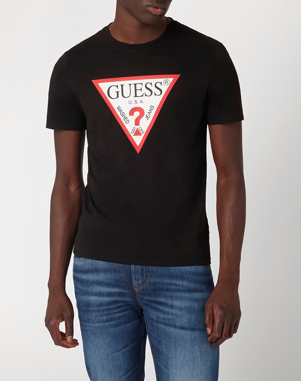 GUESS CN SS ORIGINAL LOGO TEE МЪЖКА ТЕНИСКА