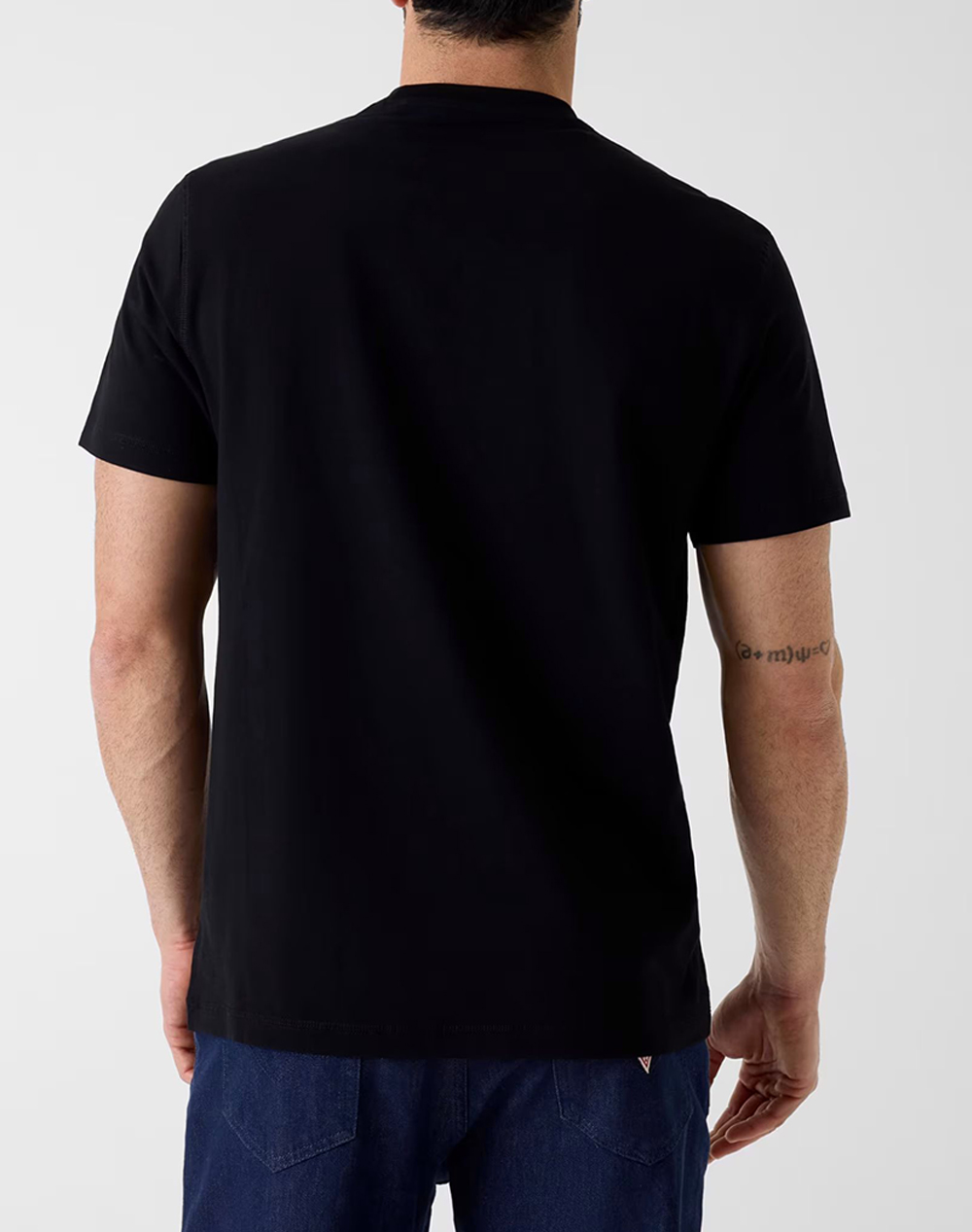GUESS CN SS GUESS LOGO CONTRAST STIT МЪЖКА БЛУЗА