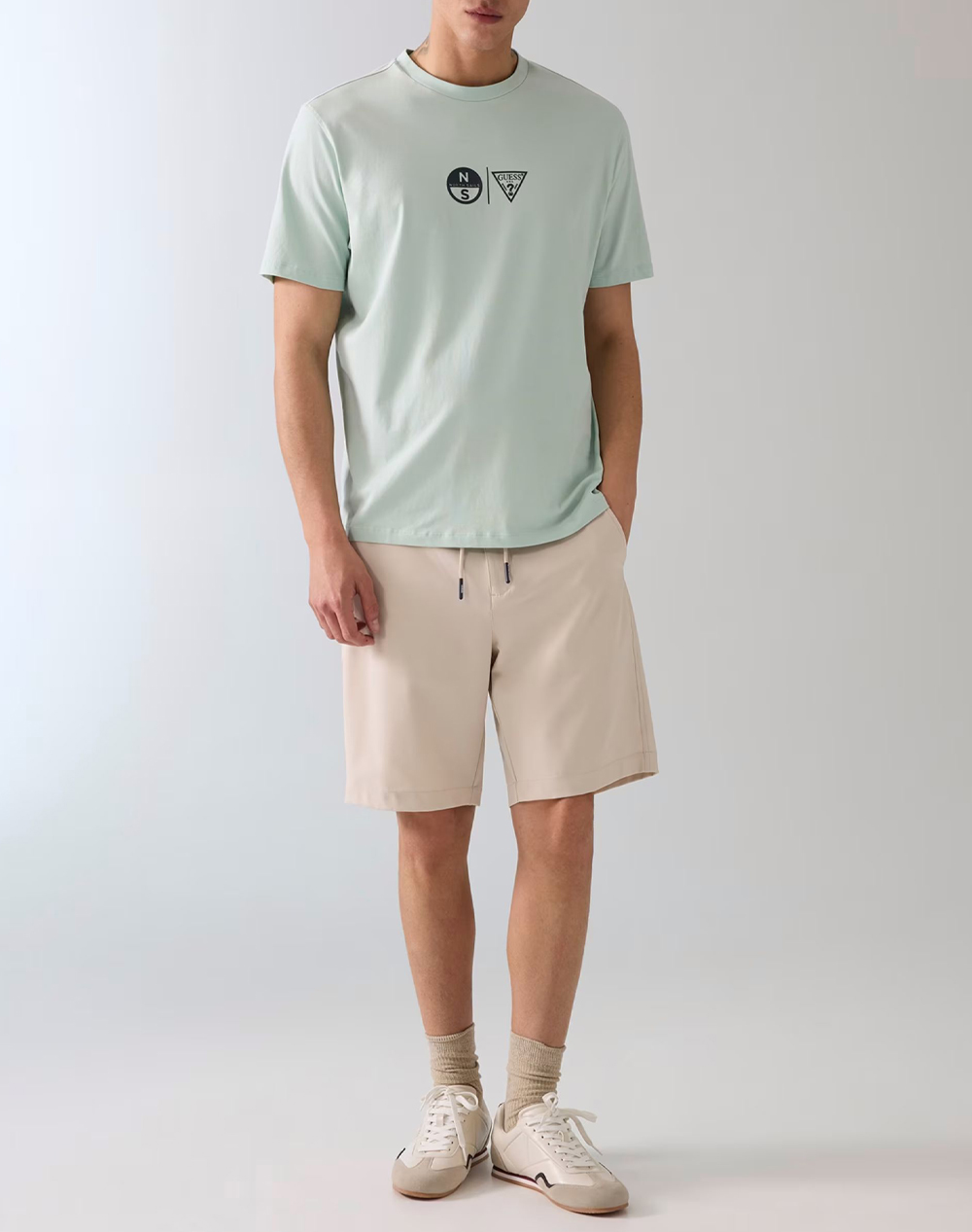 GUESS GUESSXNS - SS PRINTED CN T-SHI МЪЖКА БЛУЗА