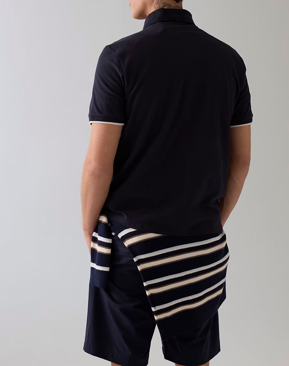 GUESS GUESSXNS - SS MINI LOGO POLO МЪЖКА БЛУЗА