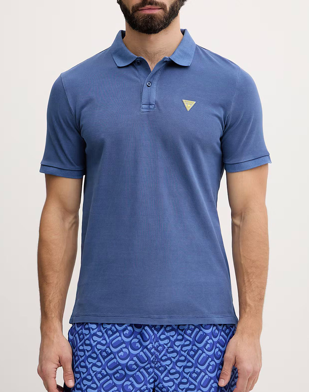 GUESS NEW SS BASIC GD POLO MENS T-SHIRT