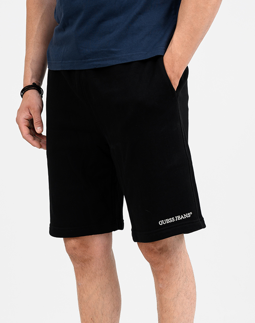 GUESS JEANS GJ REG EMBRO SHORTS МЪЖКИ ШОРТИ