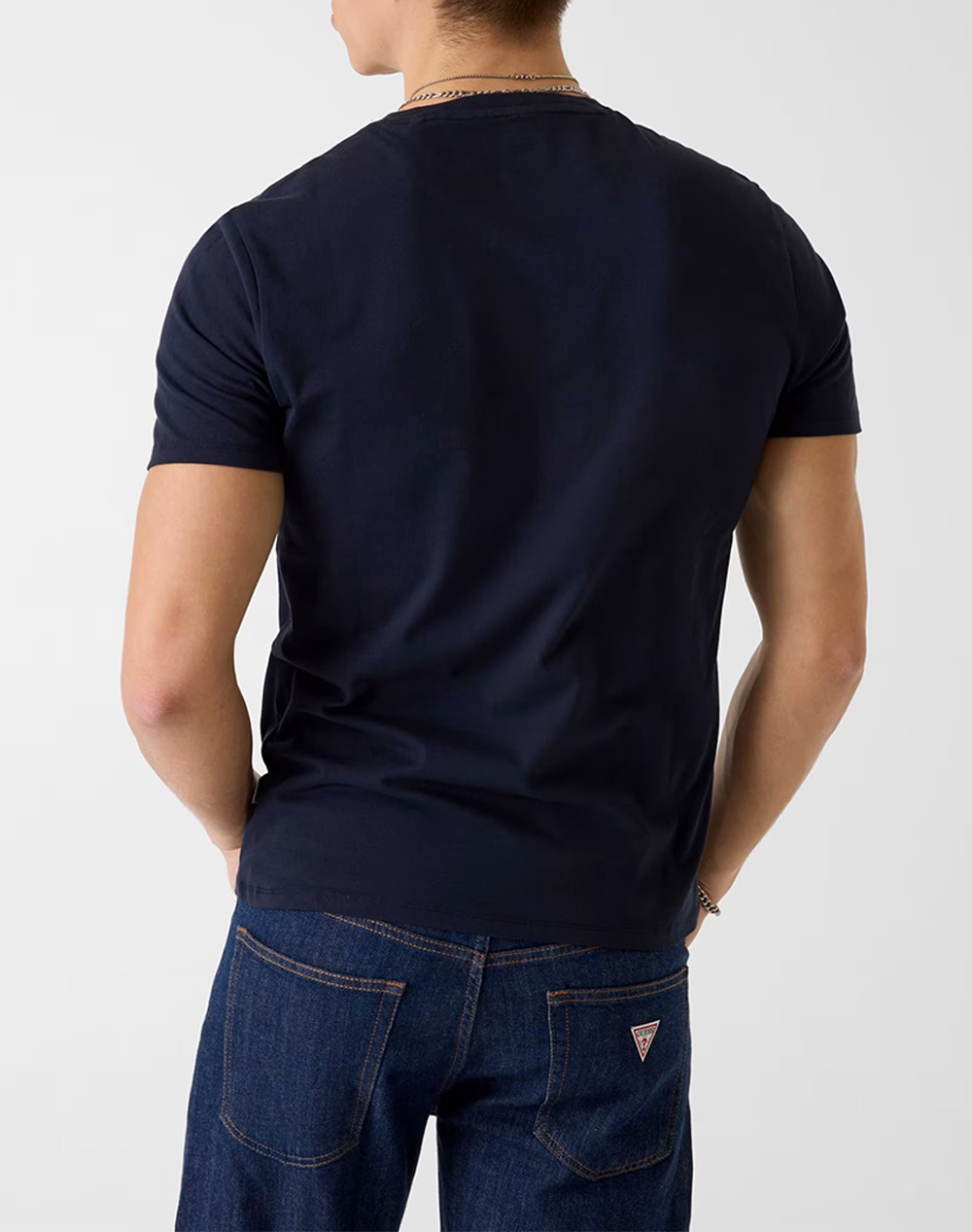 GUESS JEANS GJ SS CN SLIM AMERICAN TR TEE МЪЖКА БЛУЗА