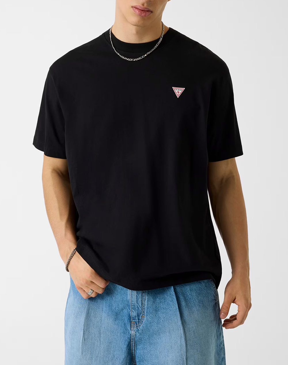 GUESS JEANS GJ SS CN OS MINI TRIANGLE TEE МЪЖКА БЛУЗА