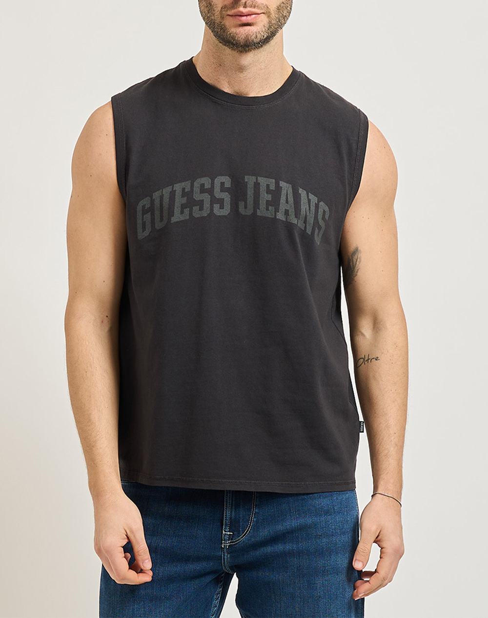 GUESS JEANS GJ CN REG FIT MUSCLE TEE МЪЖКА БЛУЗА