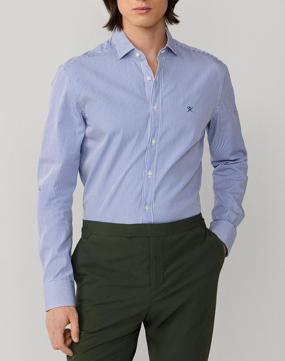 HACKETT ESSENTIALS CITY BENGAL STRIPE MENS SHIRT