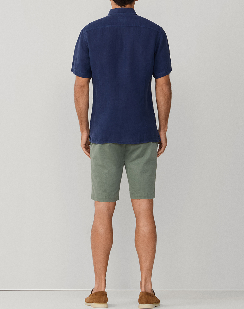 HACKETT ESSENTIALS GMD LINEN SS MENS SHIRT