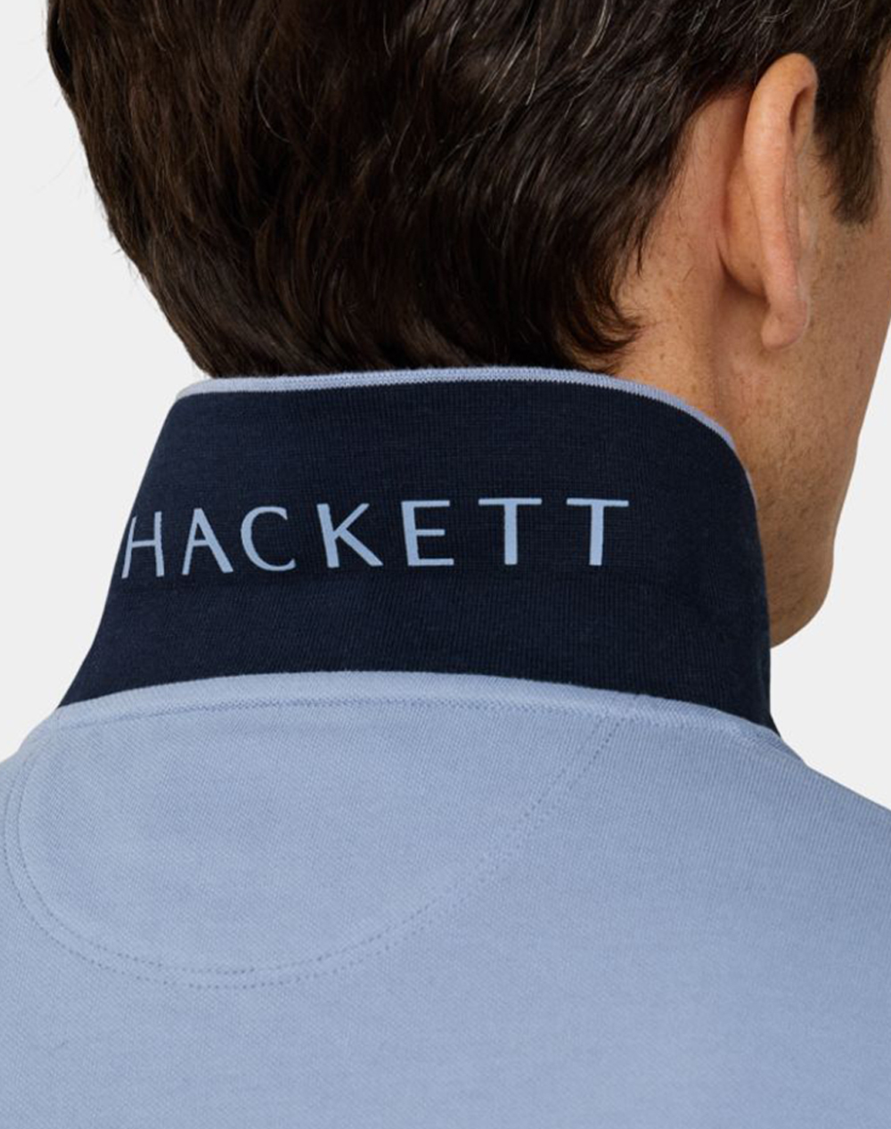 HACKETT ESSENTIALS SLIM FIT LOGO MENS BLOUSE