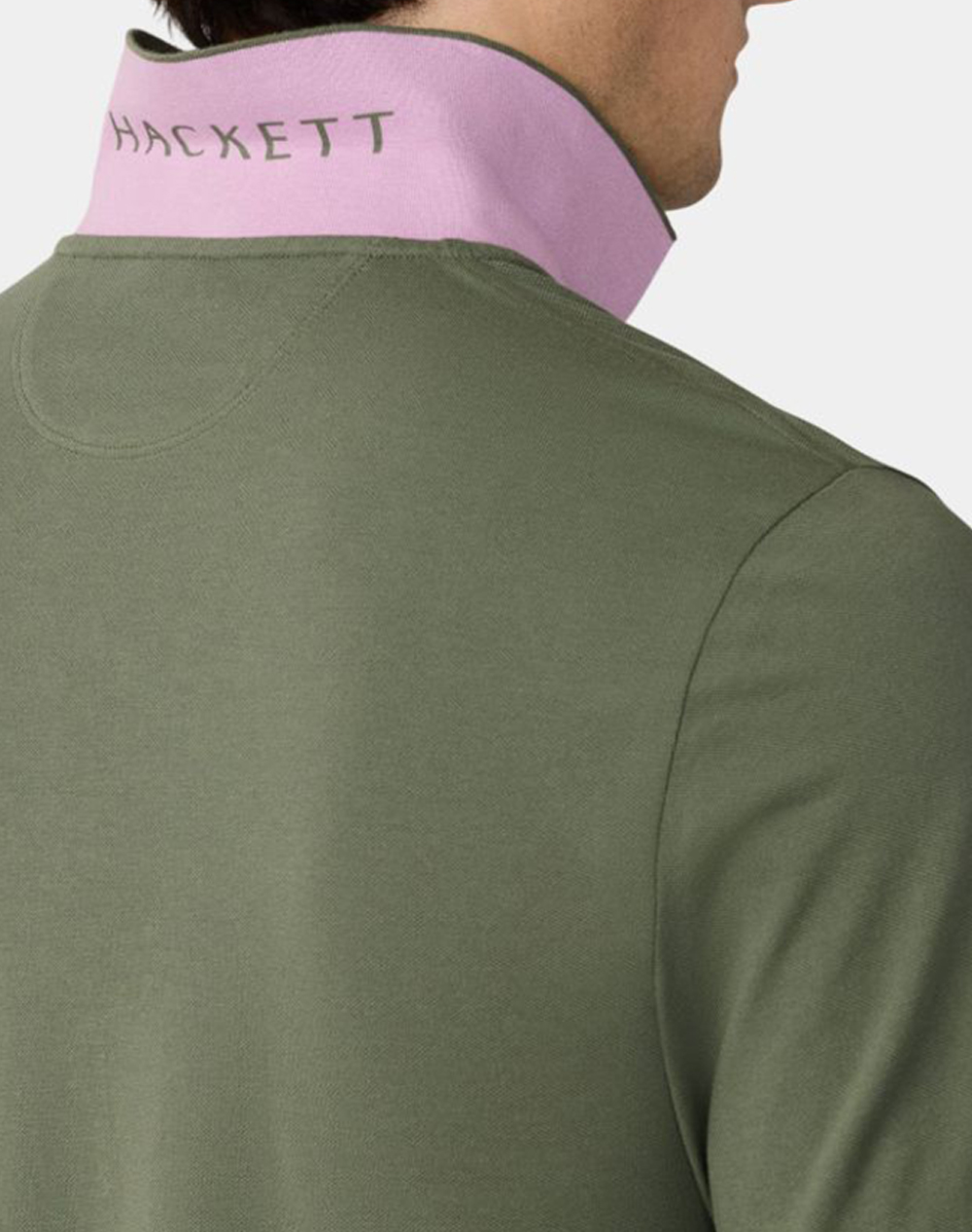 HACKETT ESSENTIALS SLIM FIT LOGO MENS BLOUSE