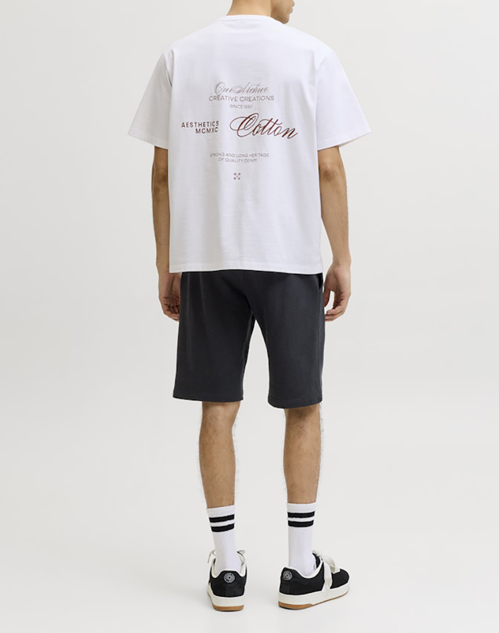 JACK&JONES JPSTGORDON ARCHIVE SWEAT SHORTS MID SN