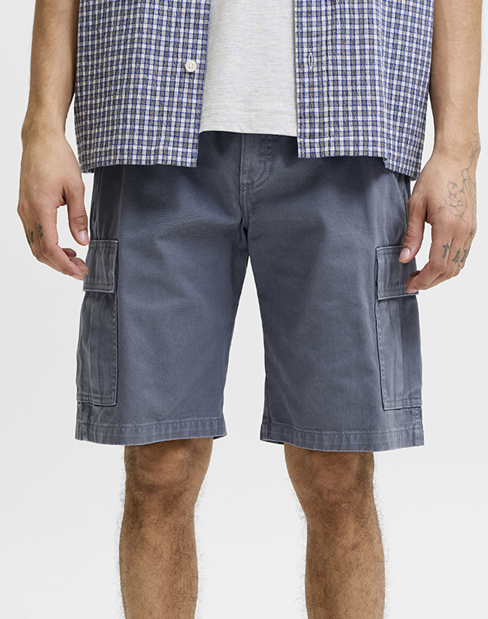 JACK&JONES * JPSTCOLE HUDSON BELTED CARGO SHORTS MID