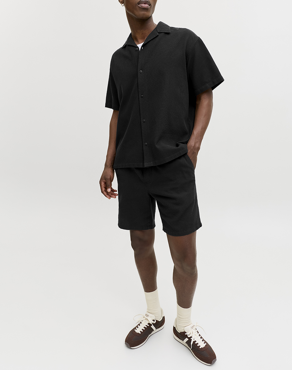 JACK&JONES JPSTJAIDEN WAFFLE RESORT SHORT REG