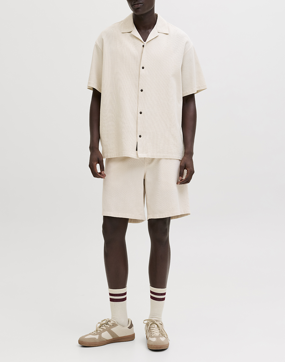 JACK&JONES JPSTJAIDEN WAFFLE RESORT SHORT REG