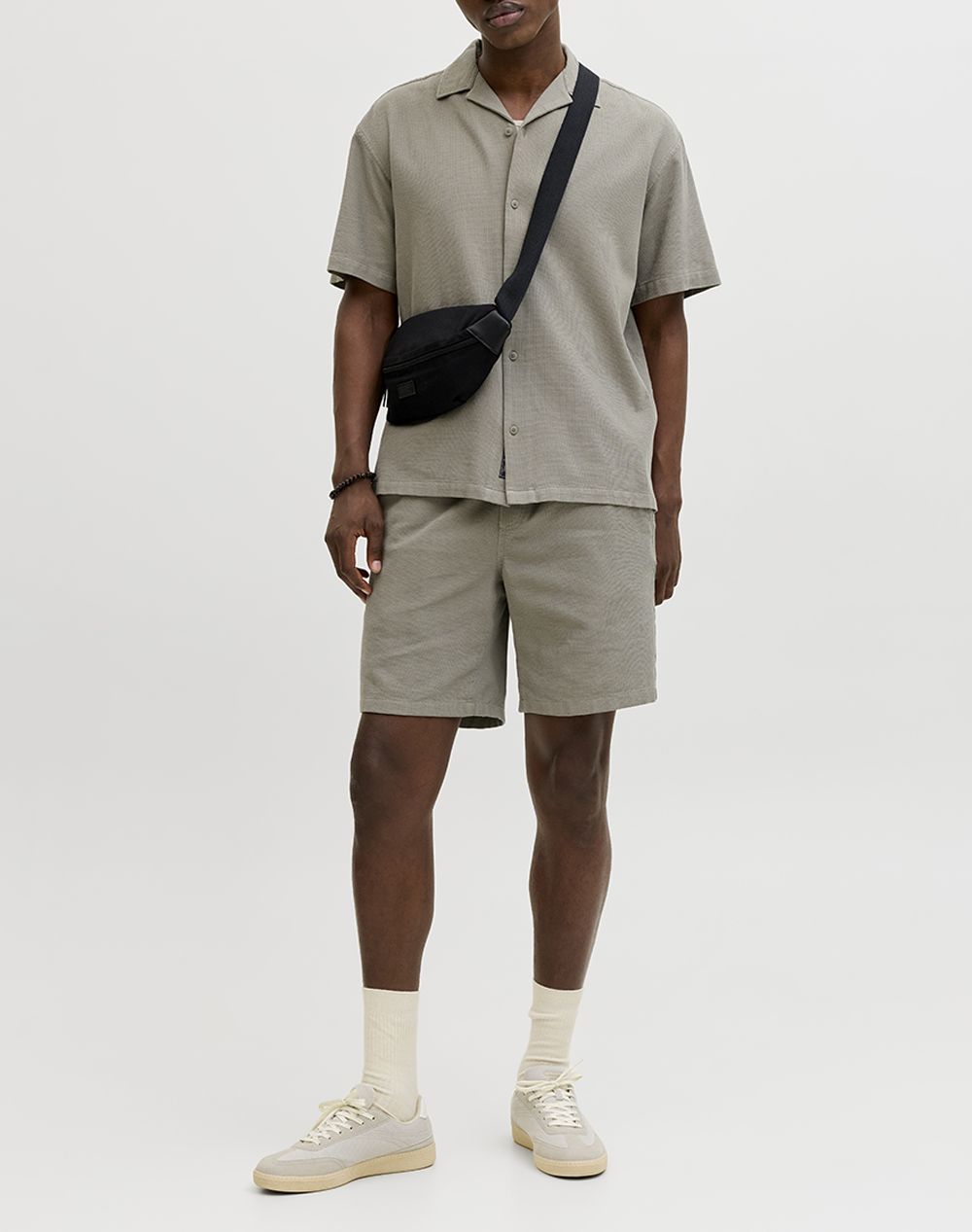 JACK&JONES JPSTJAIDEN WAFFLE RESORT SHORT REG