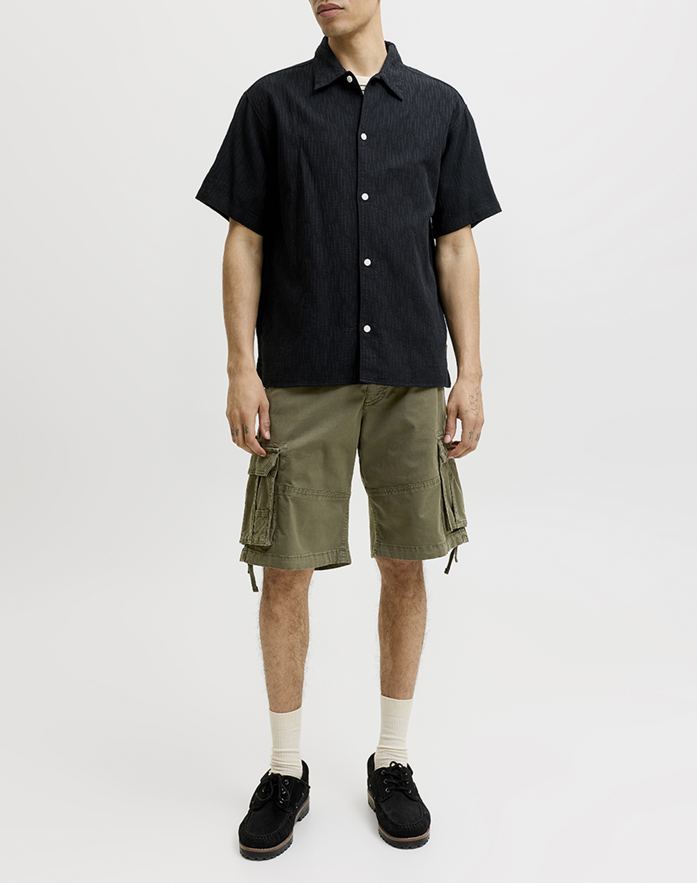 JACK&JONES JPSTCOLE ANTHONY CARGO SHORTS MID