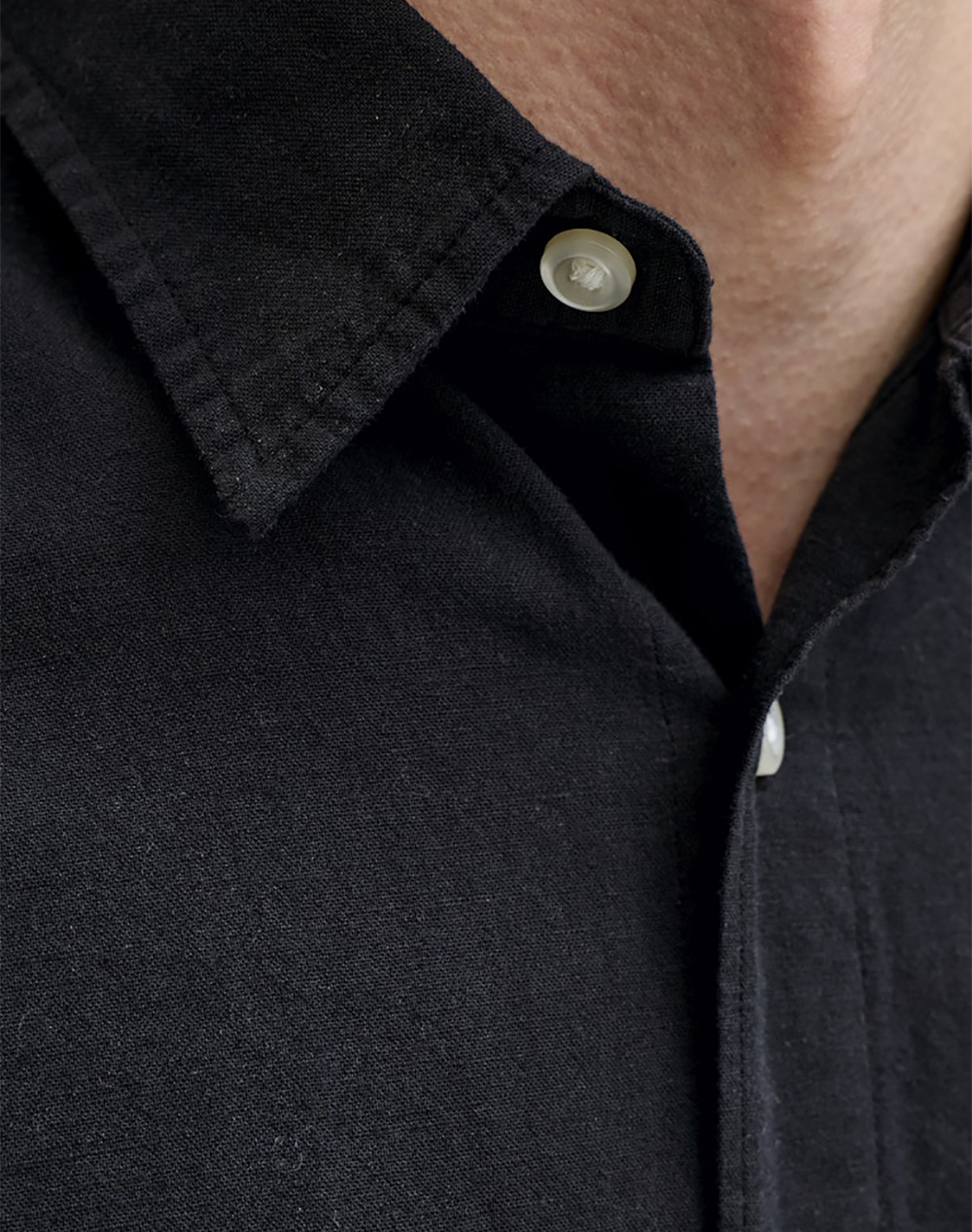 JACK&JONES JJEBREEZE LINEN BLEND SHIRT L/S SN