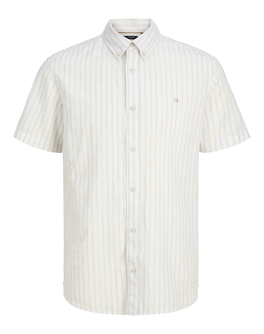 JACK&JONES JPRBLUSUMMER LIN. BL. SHIELD SS SHIRT SN
