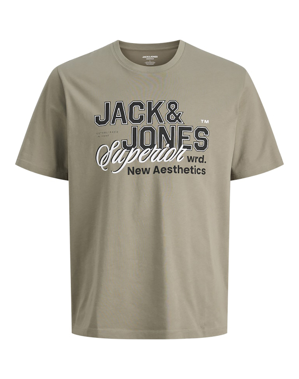 JACK&JONES JJELOGO TEE SS O-NECK 2 COL SS26 SN