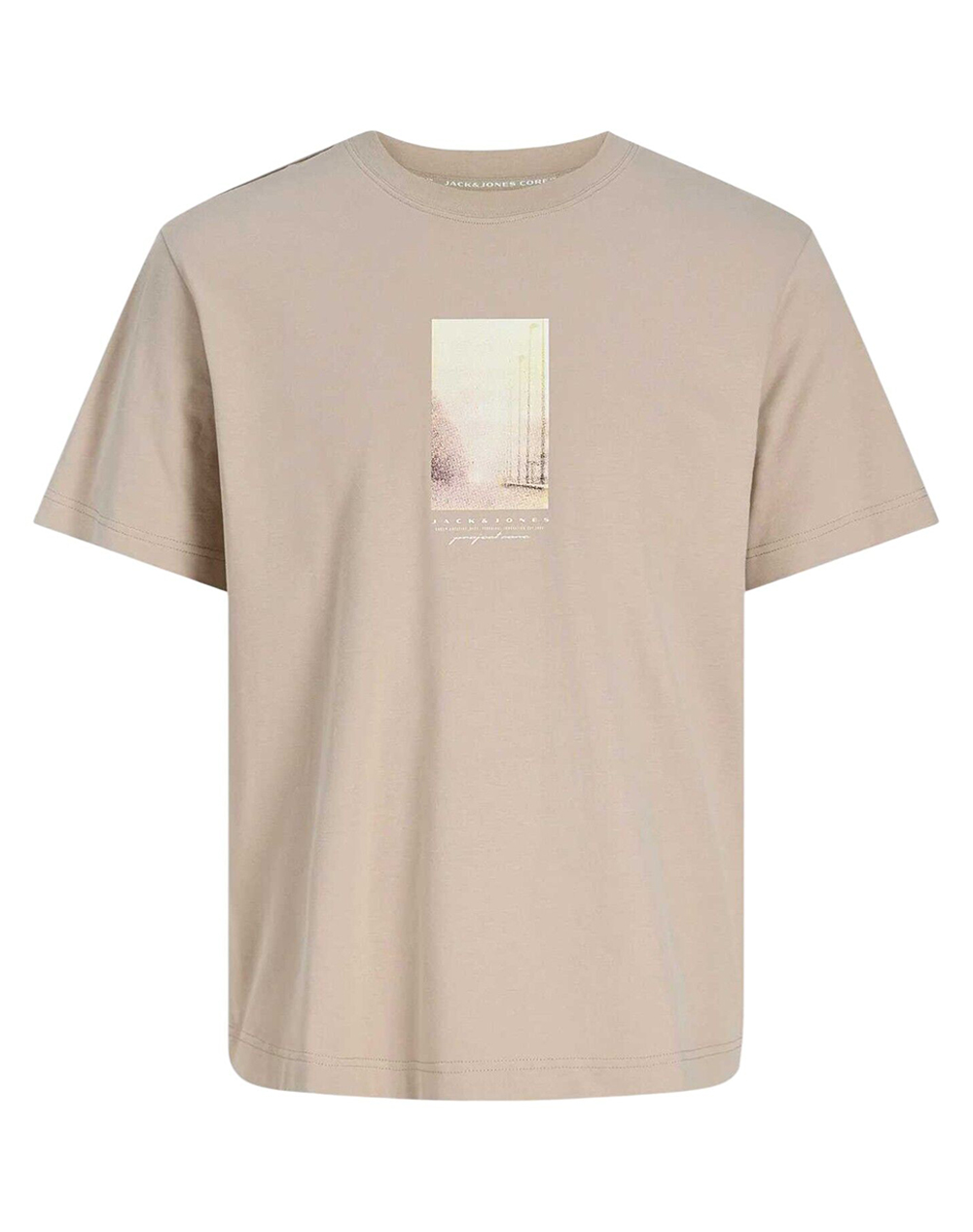 JACK&JONES JCOFUSION PHOTO PRINT TEE SS CREW NECK