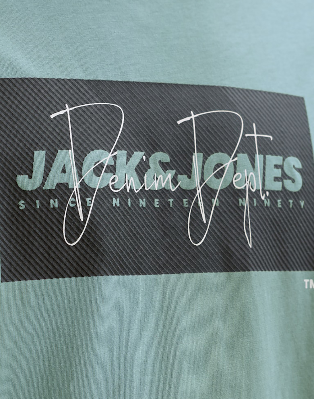 JACK&JONES JJCOLE PRINT TEE SS CREW NECK LN