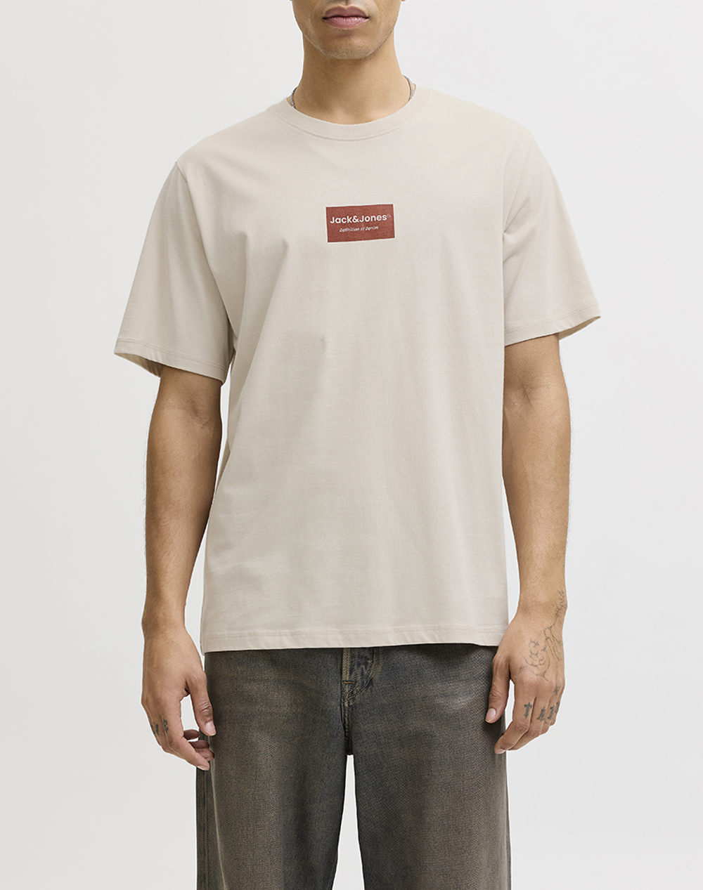 JACK&JONES JJFRANK TEE SS CREW NECK