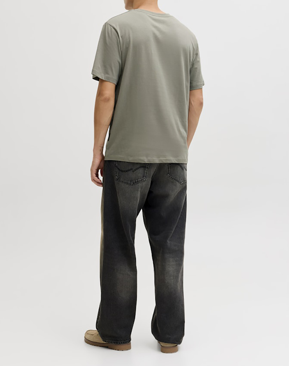 JACK&JONES JJDEVIN DAYTONA PRINT TEE SS CREW LN