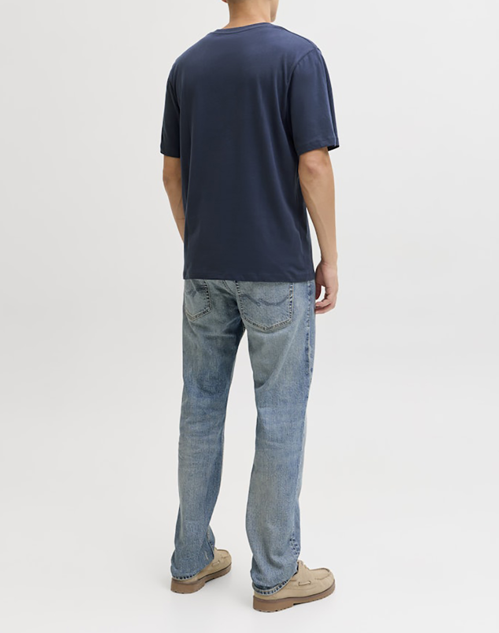 JACK&JONES JJDEVIN DAYTONA PRINT TEE SS CREW LN