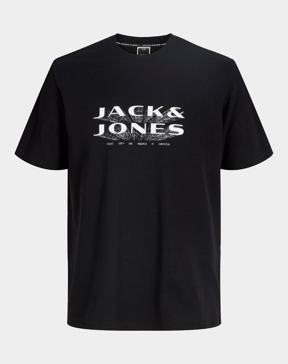 JACK&JONES JCOFUSION JJ BRANDING TEE SS CREW NECK