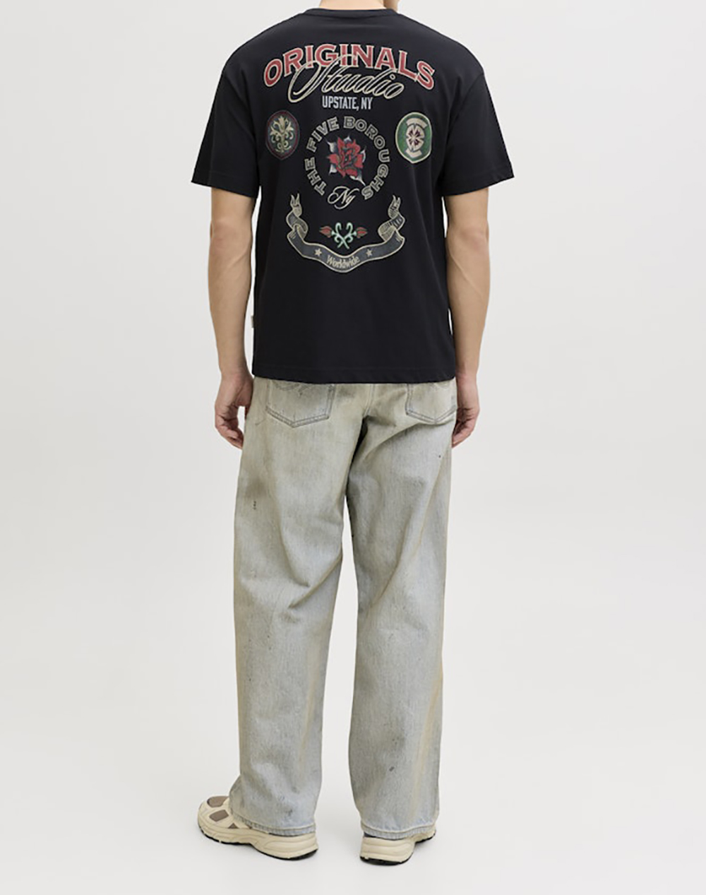 JACK&JONES JORUPSTATE GRAPHIC BACK TEE SS CN
