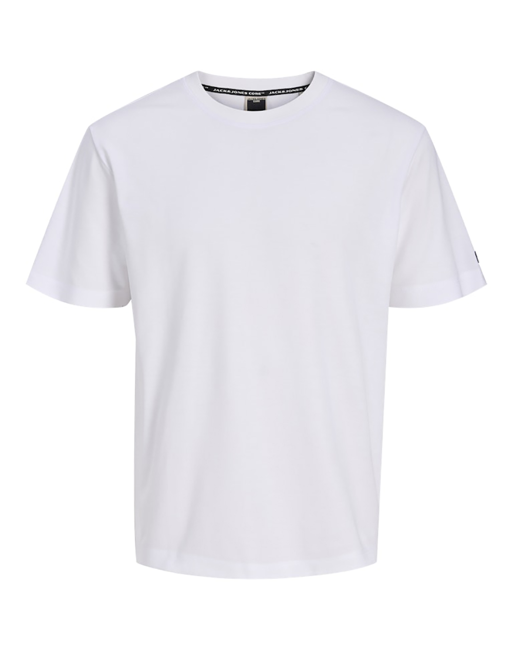 JACK&JONES JCOFUSION BADGE TEE SS CREW NECK LN